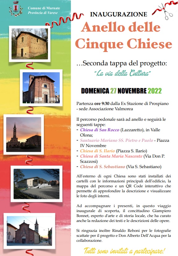 Inaugurazione Anello delle Cinque Chiese