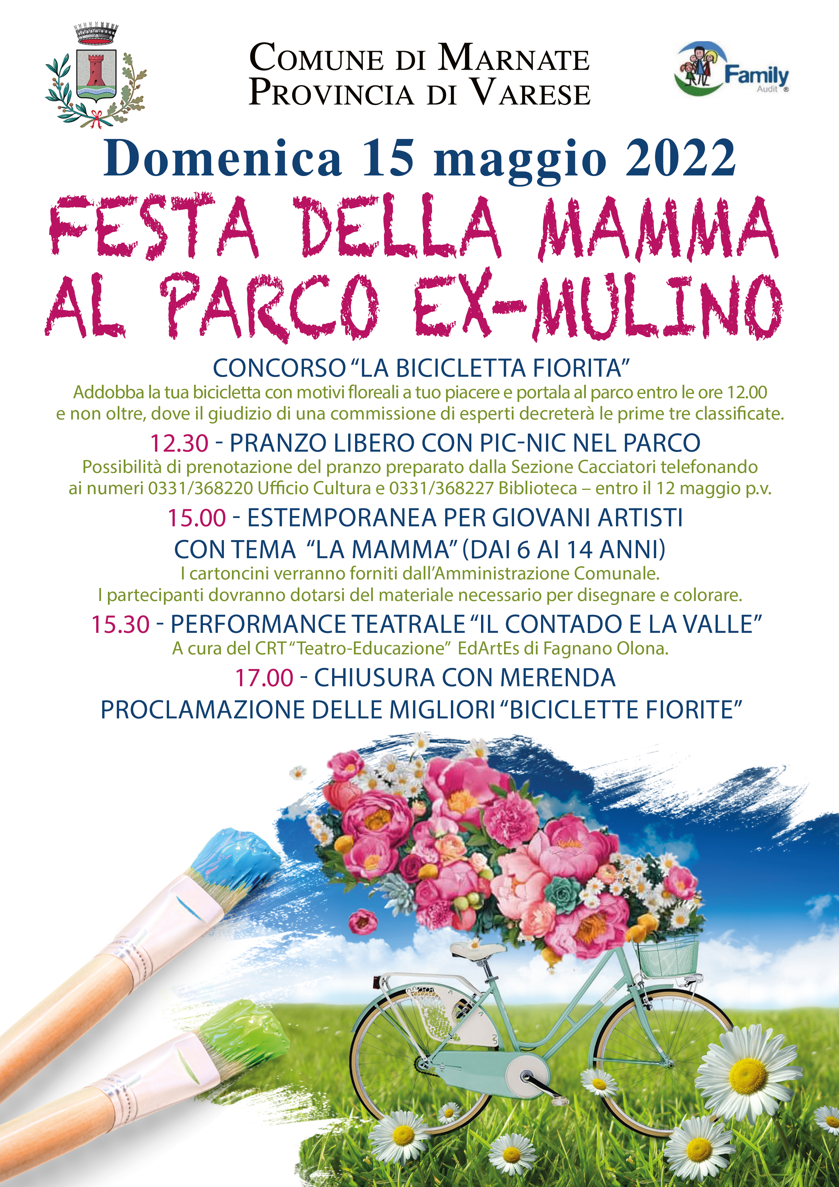 Festa della mamma al Parco Ex-Mulino