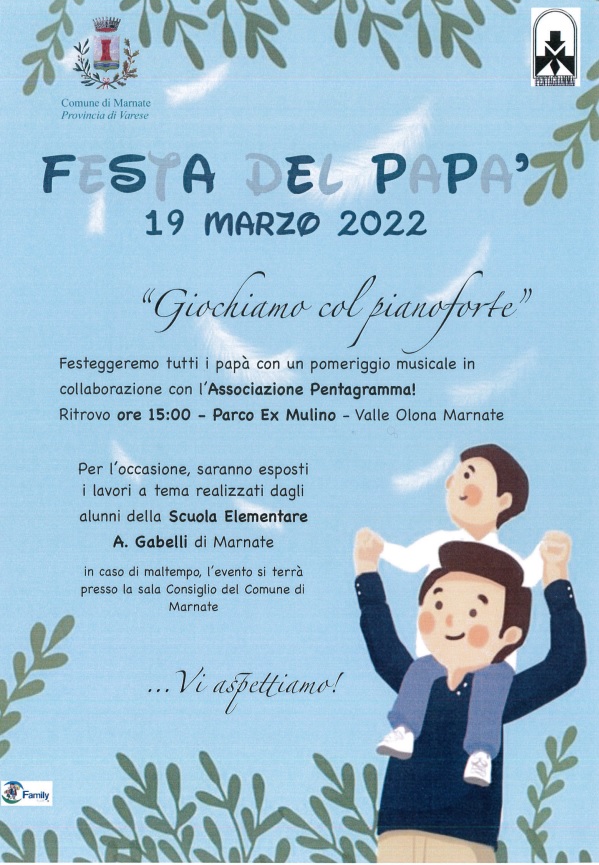 Festa del papà "Giochiamo col pianoforte"