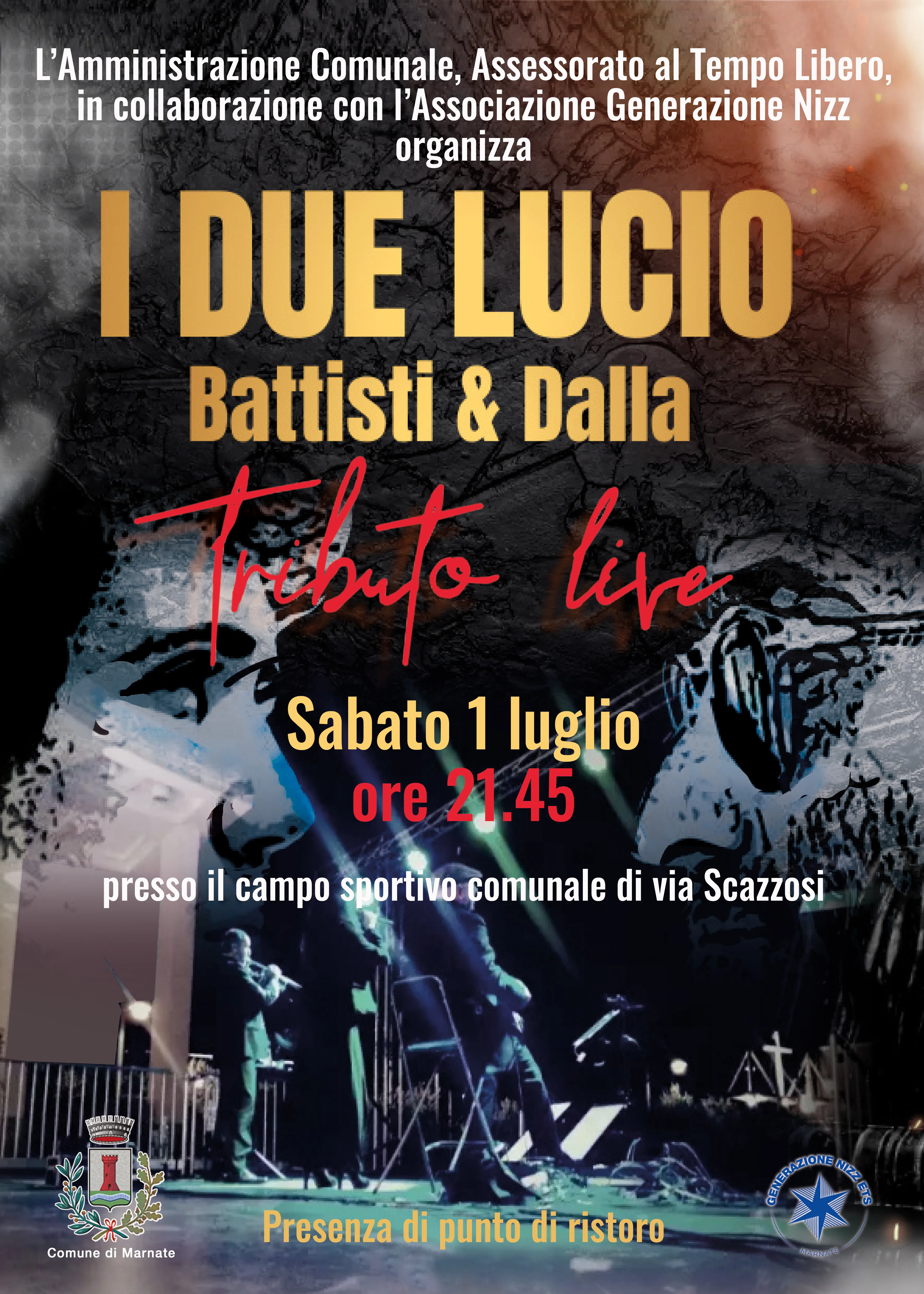 I DUE LUCIO Battisti & Dalla tributo live