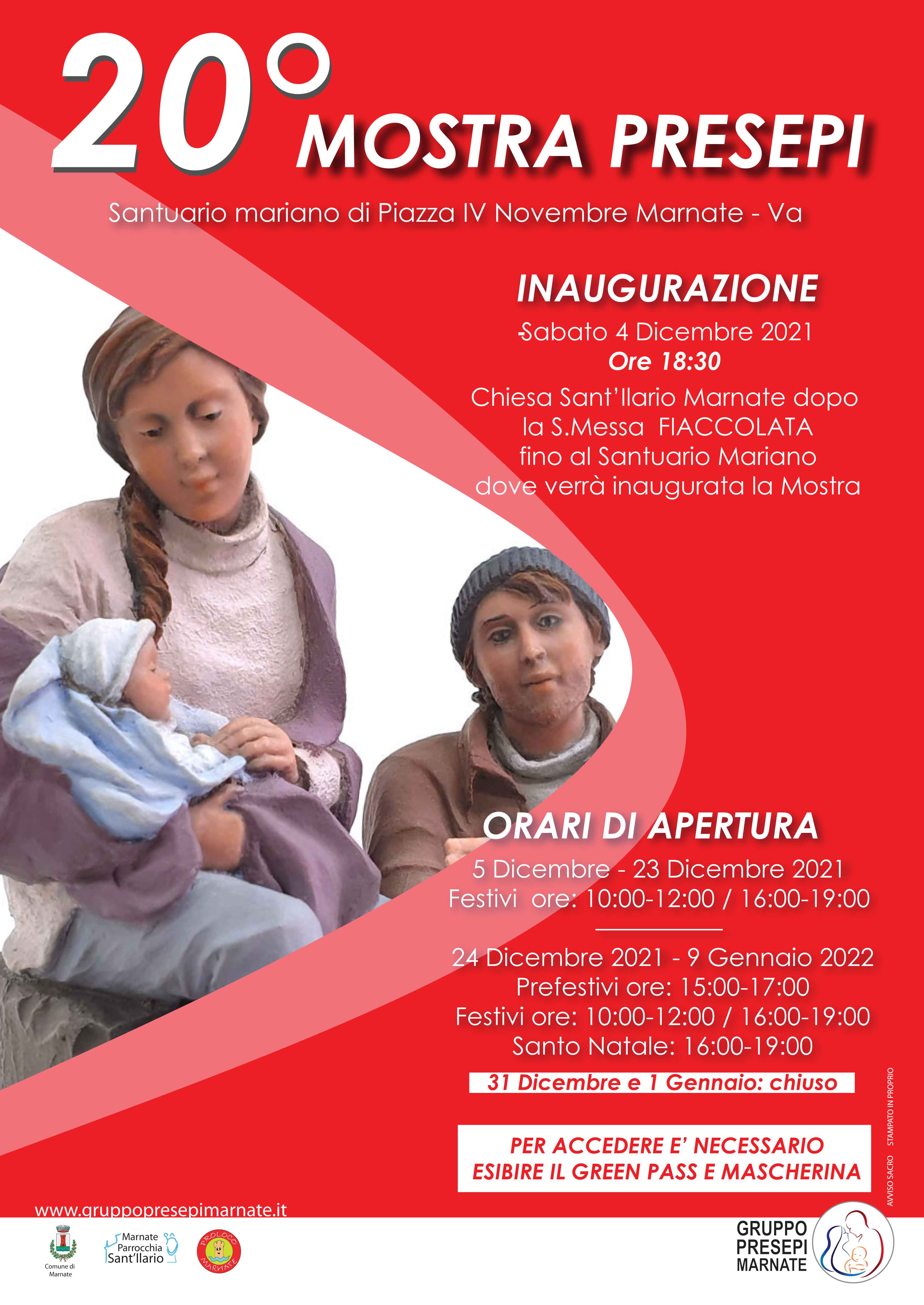 Inaugurazione 20° Mostra dei presepi