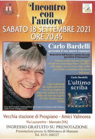 Incontro ANNULLATO con l’autore Carlo Bardelli 