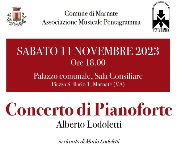Concerto di Pianoforte Alberto Lodoletti