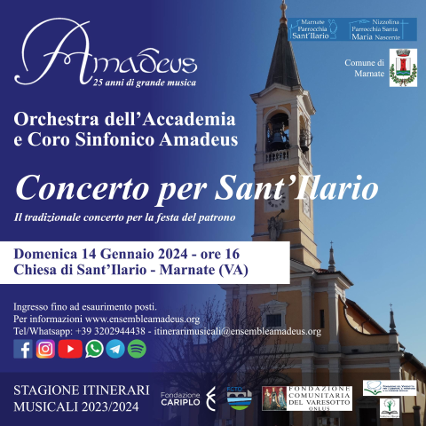 Concerto per sant'Ilario  Amadeus