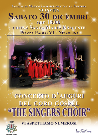 Concerto d'auguri del Coro Gospel "The Singers Choir"