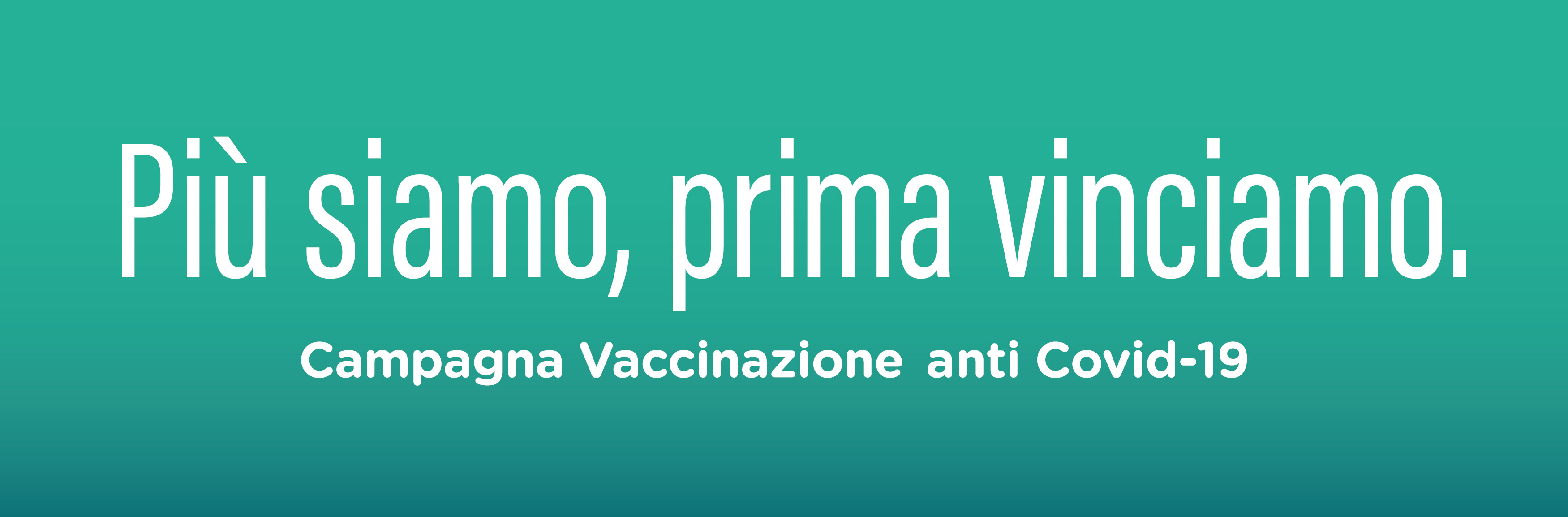 Vaccinazione Covid 19: prenotazioni per la fascia 50-59 anni